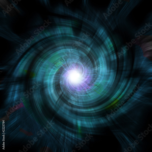 blue vortex spin