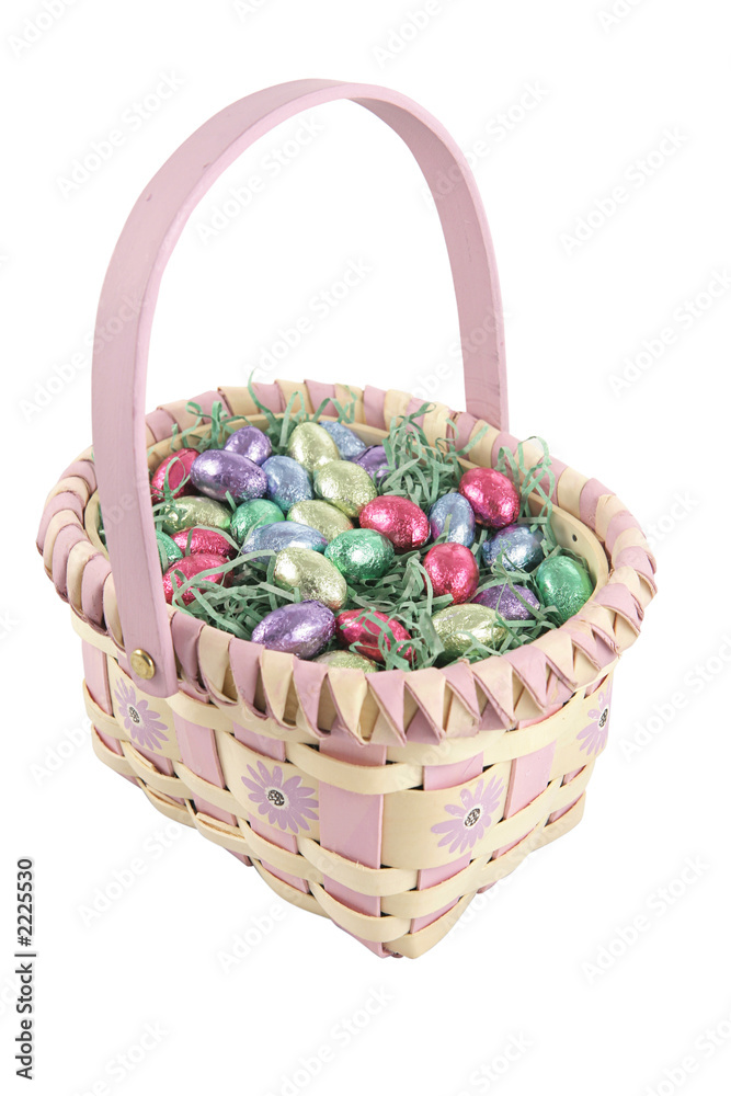 easter basket with path easter basket with path