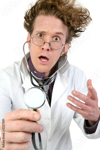crazed doctor