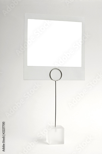 blank photo frame clip