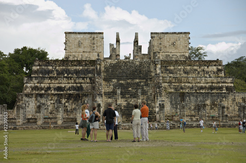 warriors temple, Chichen-Itza, Mexico	