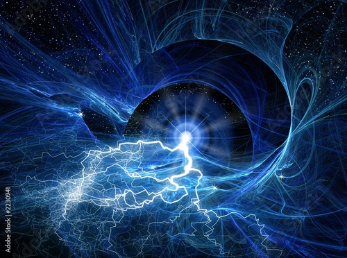 space lightning