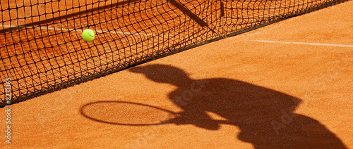 tennis ombre © Isabelle Barthe