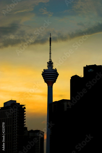 Canvas Print kuala lumpur tower