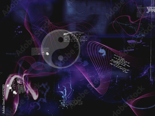 abstract photomontage background