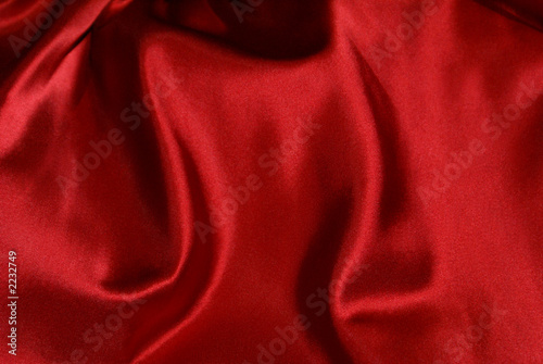red satin silk