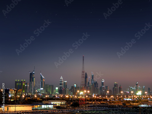 skyline von dubai