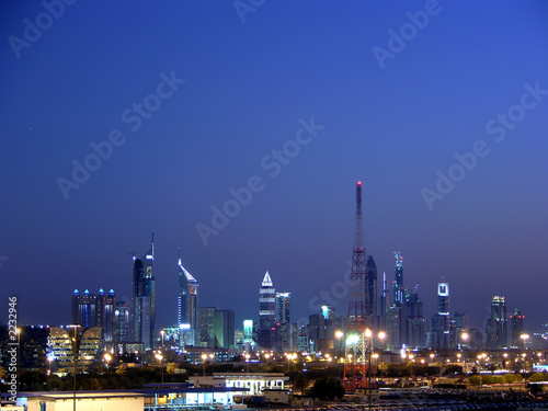 skyline von dubai