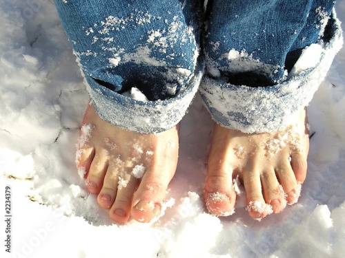 feet