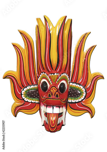 maske aus srilanka