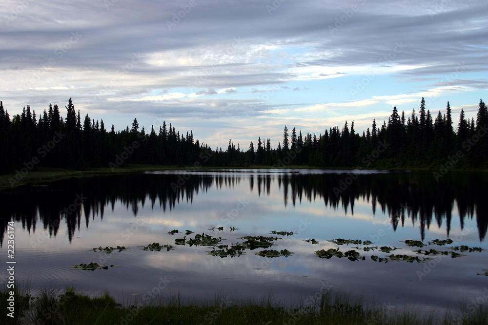 Alaskan Lake Reflections