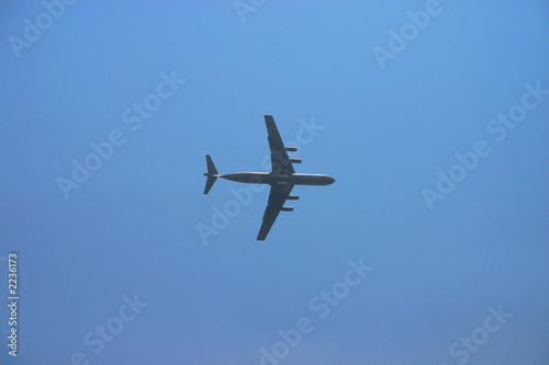 airplane in flight