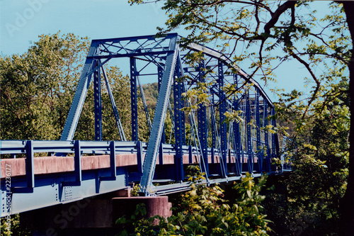 blue bridge