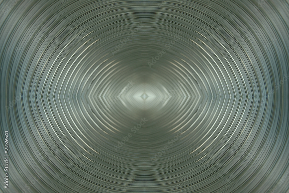simmetry inside an aluminium pipe simmetry inside an aluminium pipe