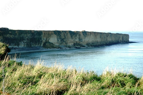falaises autour de la pointe du hoc
