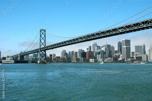 bay bridge and san francisco skyline