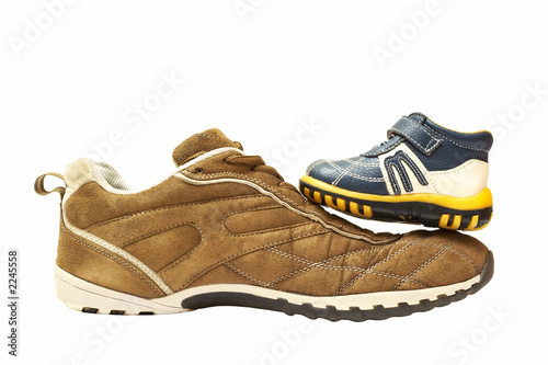 shoes father and son