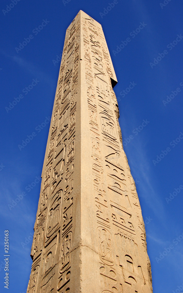 obelisk at karnak temple