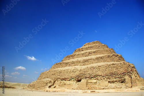 the step pyramid of djoser in egypt