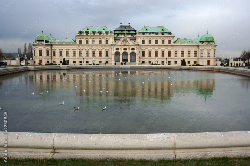 belvedere palace, vienna