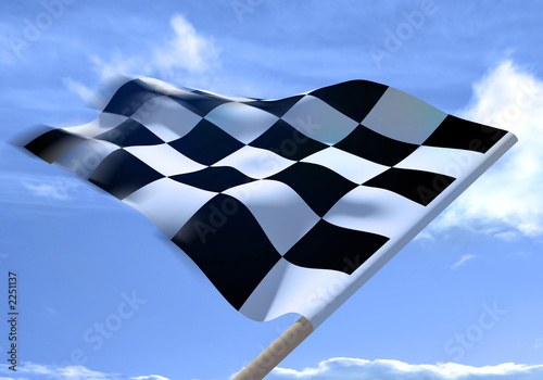 checkered
