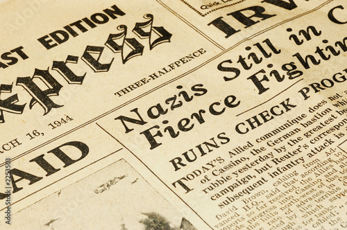 wartime newspaper