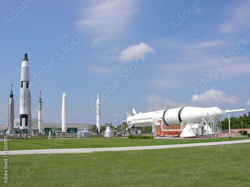 rocket garden at nasa