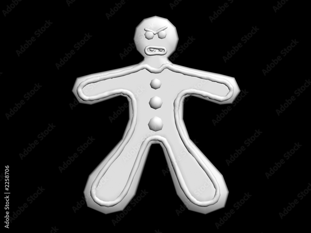 angry gingerbread man angry gingerbread man