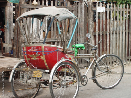 Obraz na plátně thai cycle rickshaw