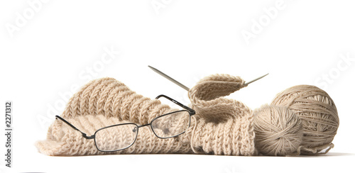 not finished knitting