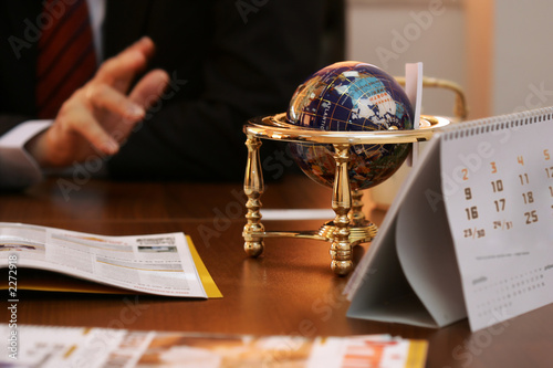 business meeting still life