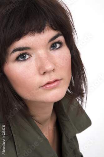 portrait of a young woman