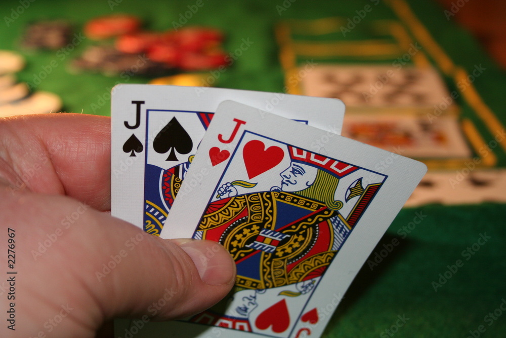 Naklejka premium poker