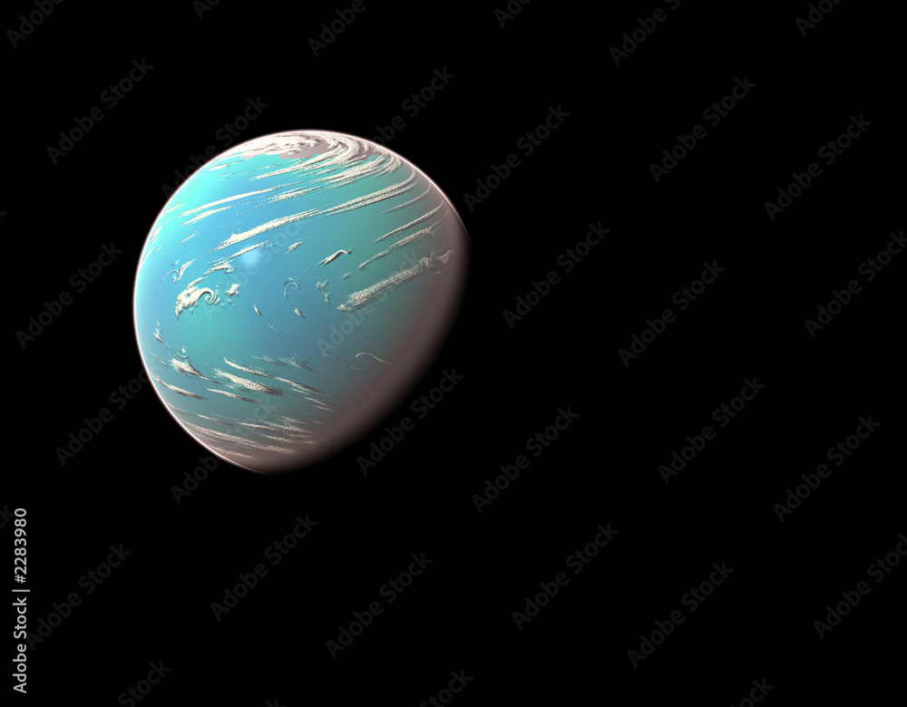 blue planet in space blue planet in space