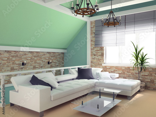 Fototapeta Naklejka Na Ścianę i Meble -  green penthouse