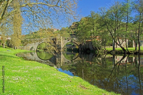 puente romanico de allariz photo