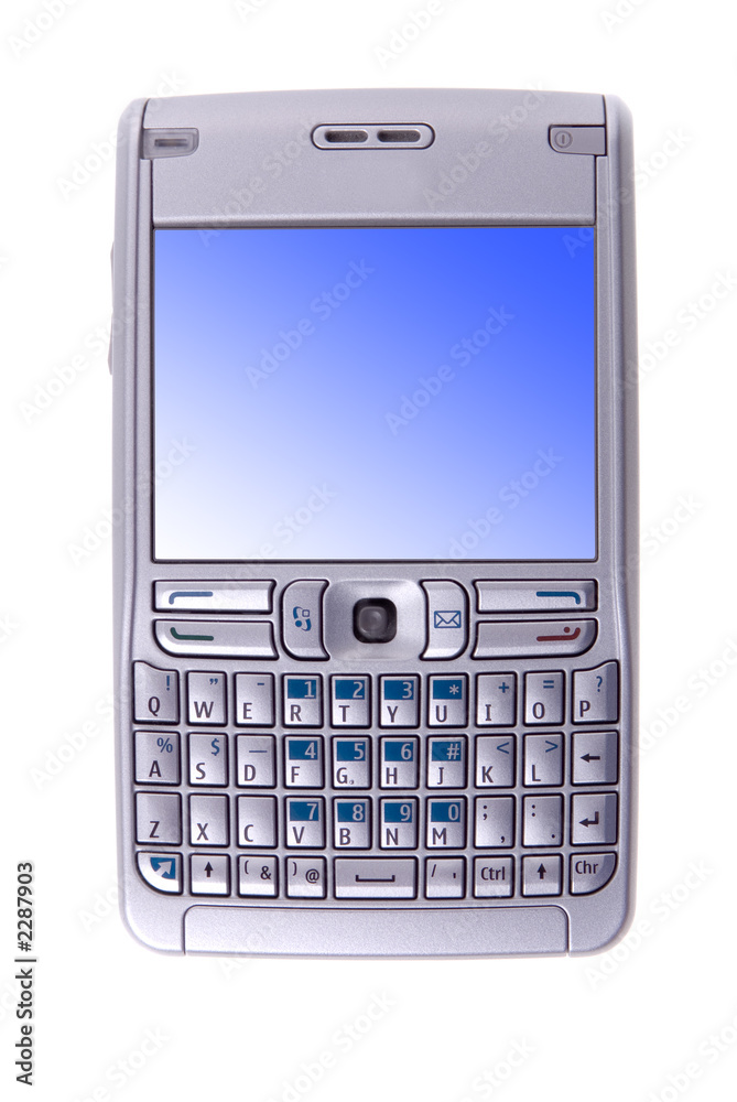 cell phone isolated