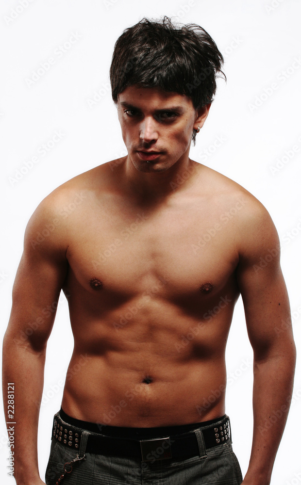 muscular male torso