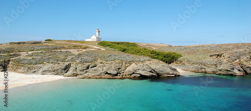 belle île, panorama photo