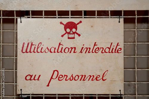 verboten