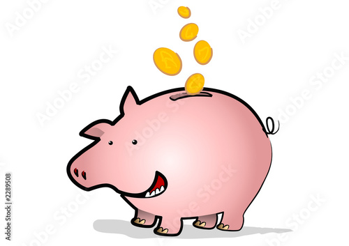 piggy bank coins