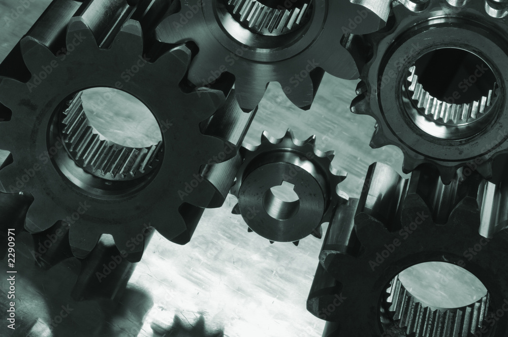 mild silhouette of gear-assembly mild silhouette of gear-assembly