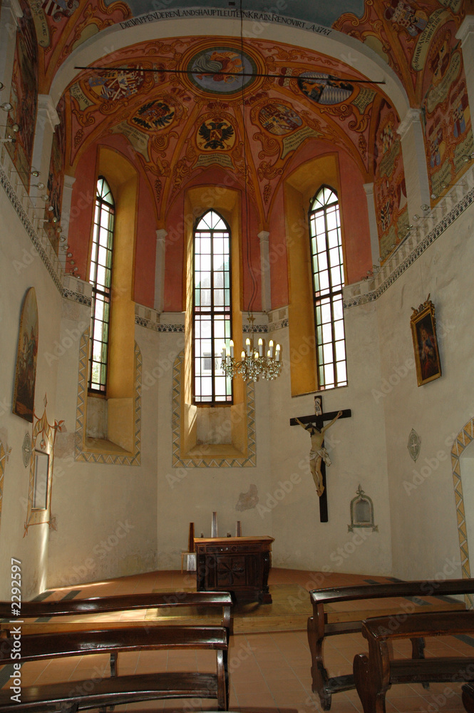 Fototapeta premium chapel in ljubljana, slovenia