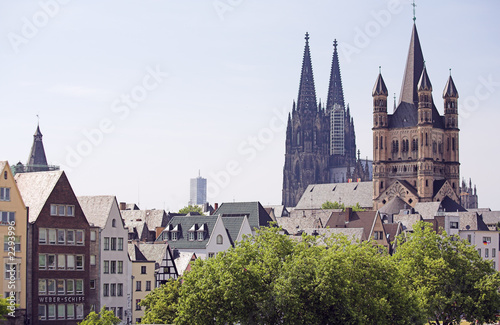 köln und altstadt photo