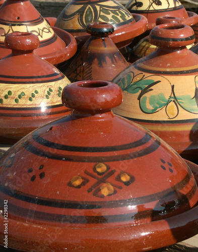 plats à tajine décorés photo