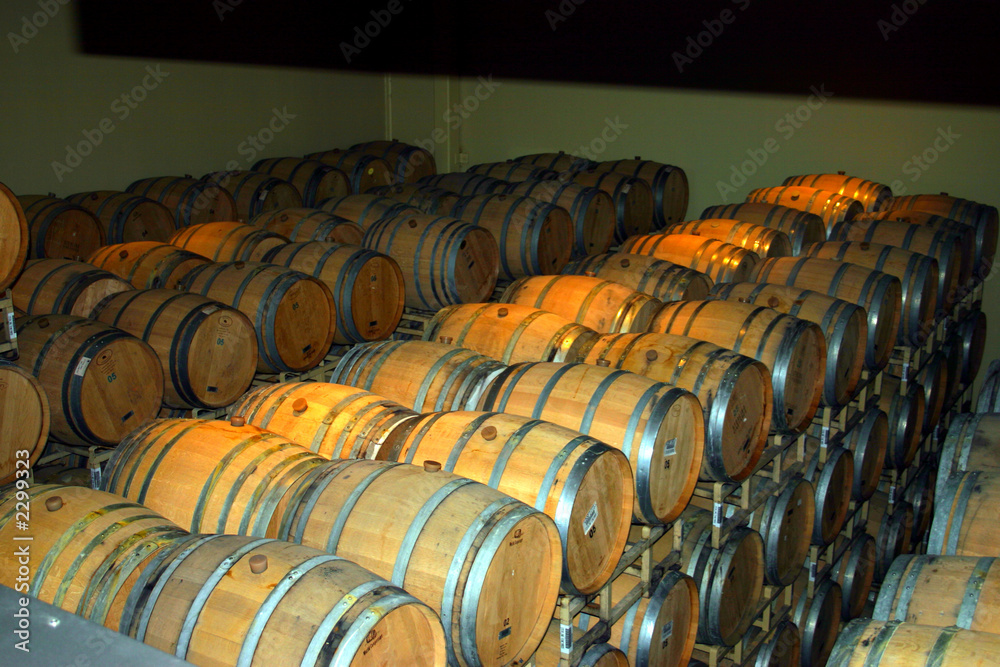 interior of a winery in sonoma, california