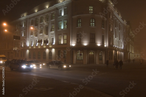 night crossroad