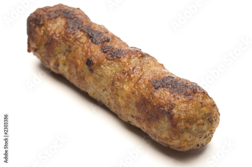 one pork sausage photo