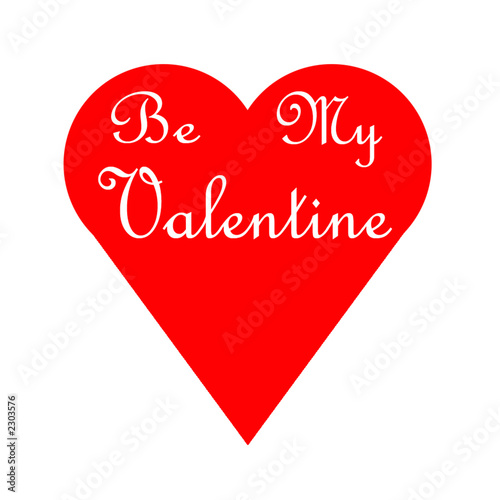 be my valentine