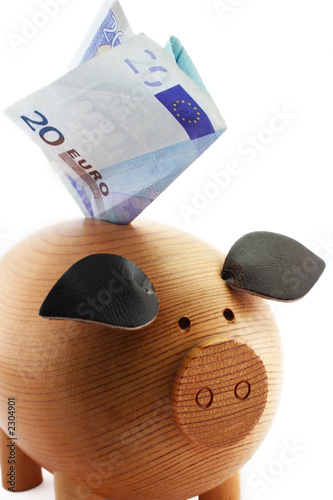 piggy and euros